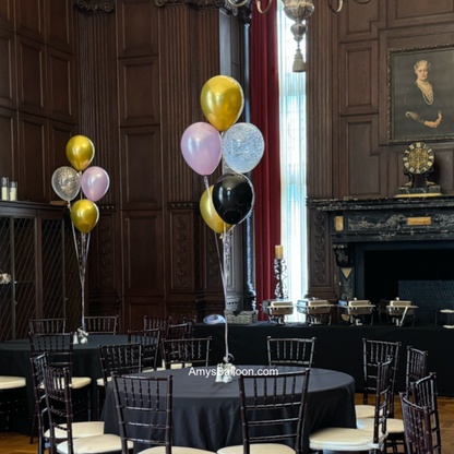 Five Balloons Table Centerpiece