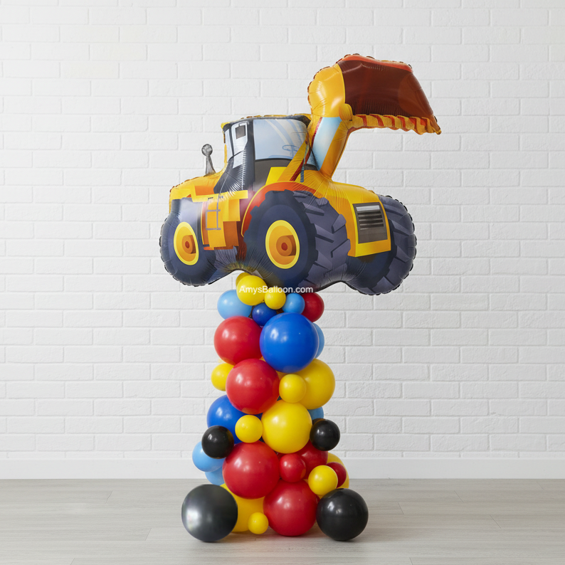Transportation Theme Balloon Tower