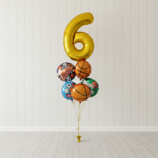 Basketball Floor Bouquet