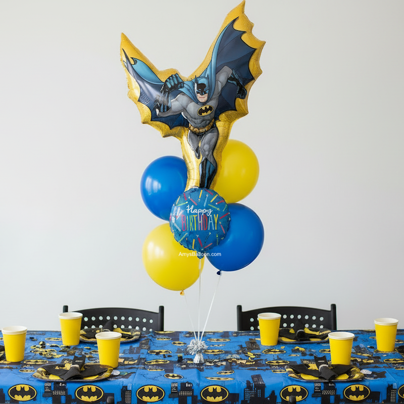 Batman Birthday Centerpiece