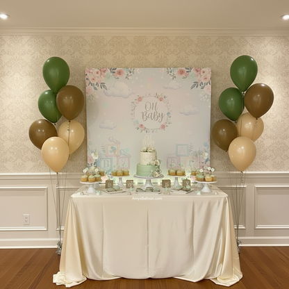 Six Balloons of Floor Bouquet