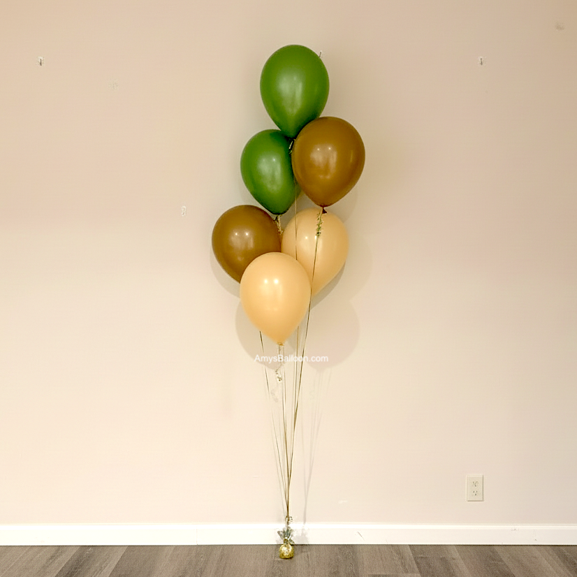 Six Balloons of Floor Bouquet