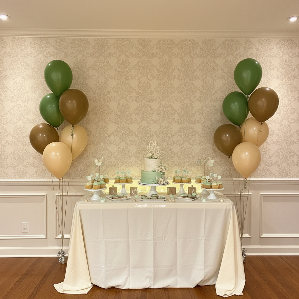 Six Balloons of Floor Bouquet