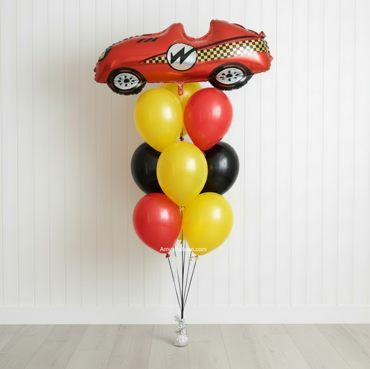 Car Theme Balloon Bouquet
