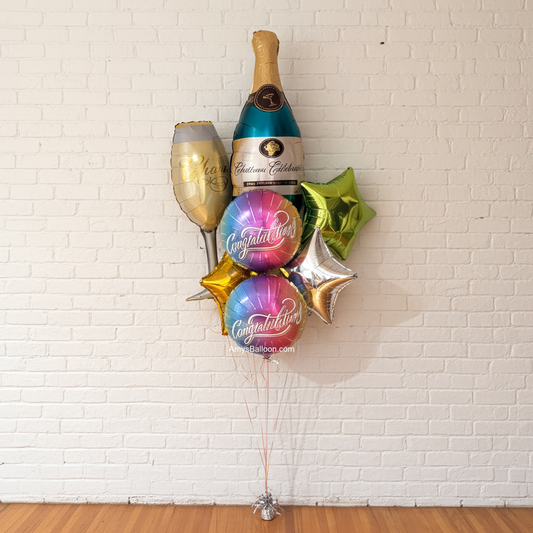 Congratulations Champagne Bouquet