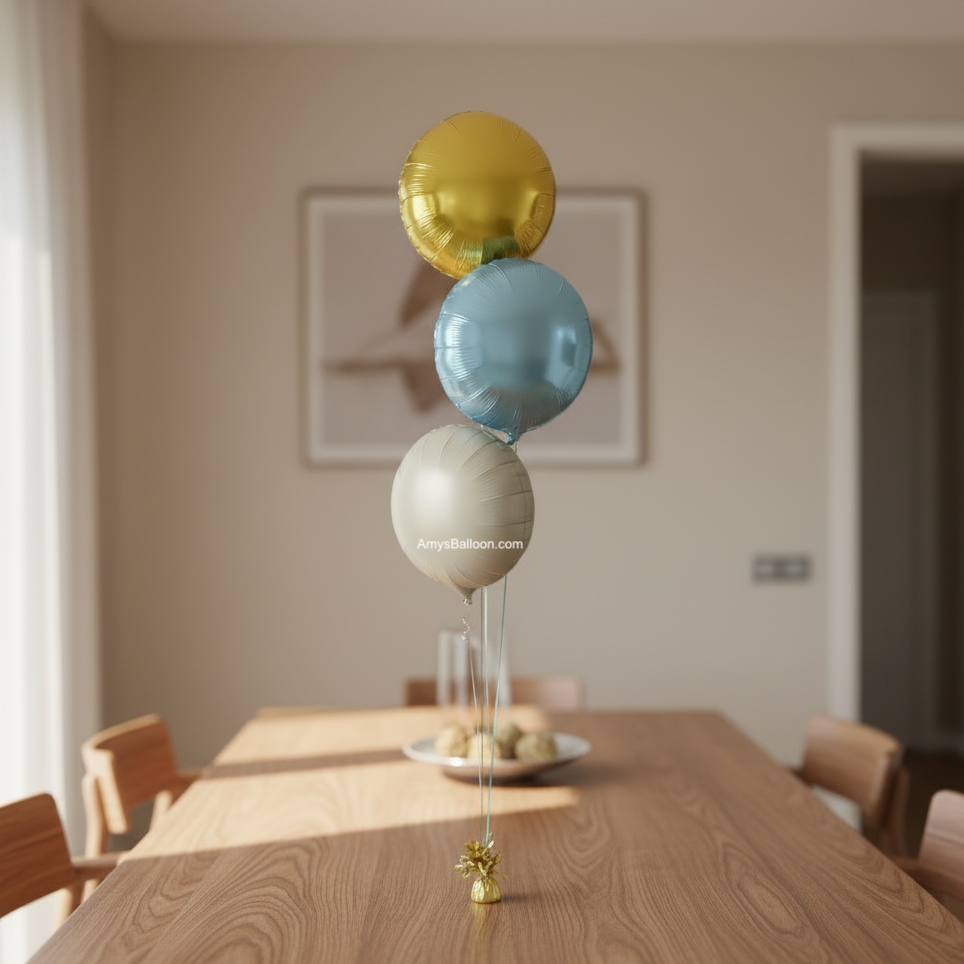 Mylar/Foil Balloons Centerpiece
