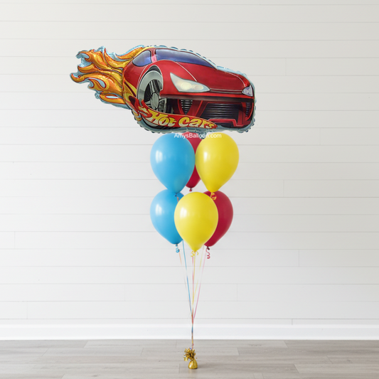 Car Theme Balloon Bouquet