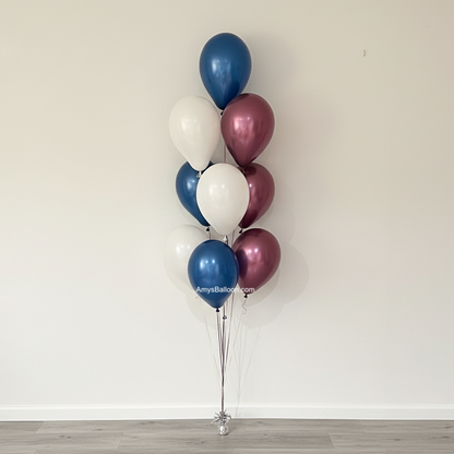 Nine Balloons Floor Bouquet