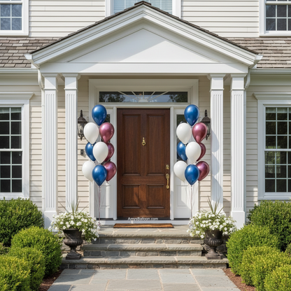 Nine Balloons Floor Bouquet