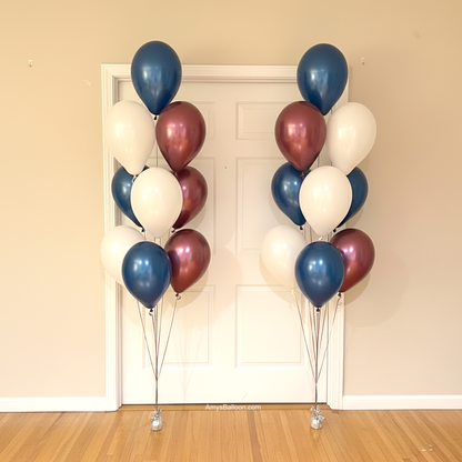 Nine Balloons Floor Bouquet
