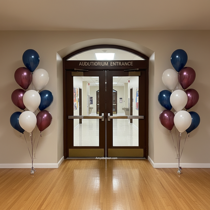 Nine Balloons Floor Bouquet