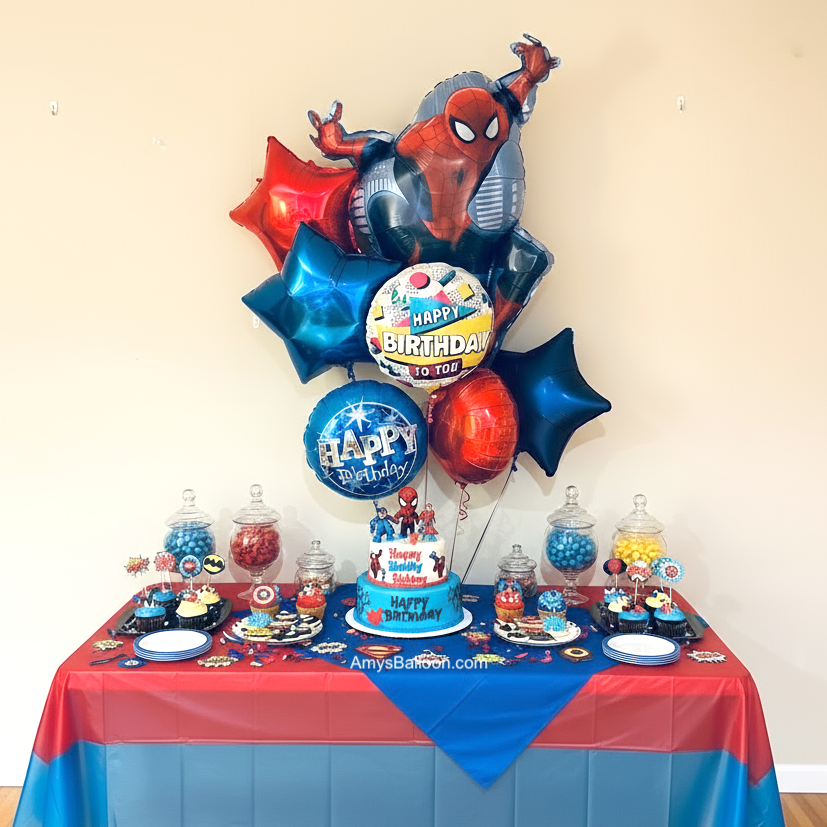 Spider-Man Floor Bouquet