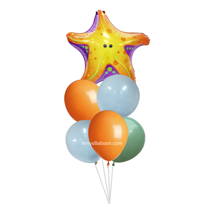 Custom Under The Sea Balloon Centerpiece
