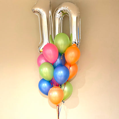 Double Digit and Latex Bouquet