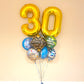 Age Birthday Balloon Bouquet