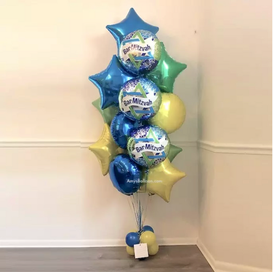 Bar Mitzvah Balloons Bouquet