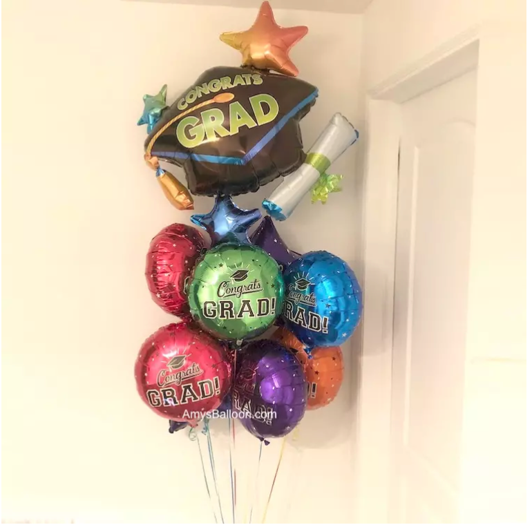 Graduation Balloons Bouquet