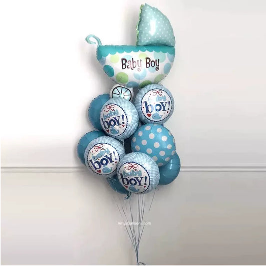 Baby Foil Balloons Bouquet