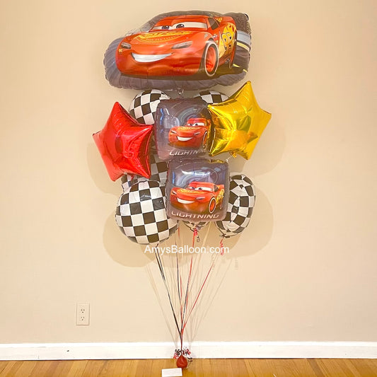Car Theme Balloon Bouquet