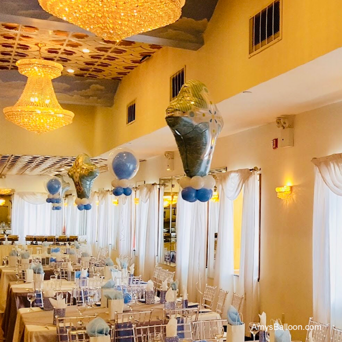 Big Cross Balloon Centerpiece