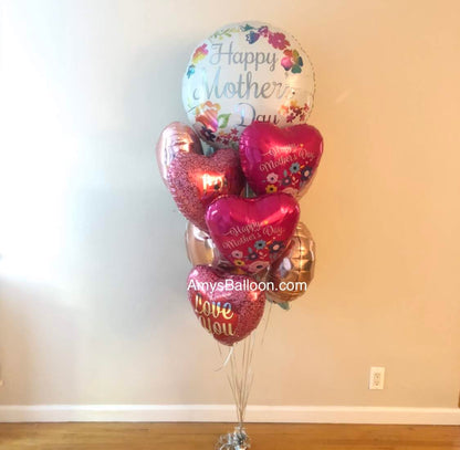 Happy Mother's Day Balloons Bouquet