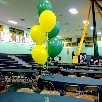 Custom Latex Balloons Table Centerpiece