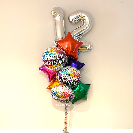 Two Number Birthday Bouquet